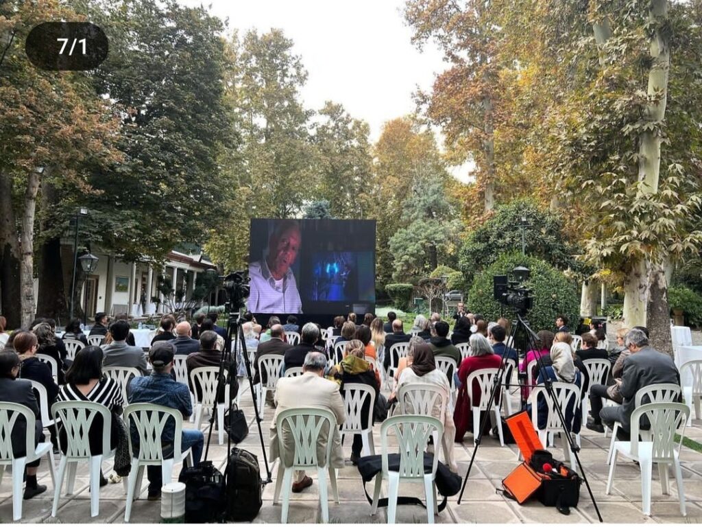 مراسم ویژه در اقامتگاه سفیر ایتالیا در تهران به مناسبت صدمین سال تولد ایتالو کالوینو